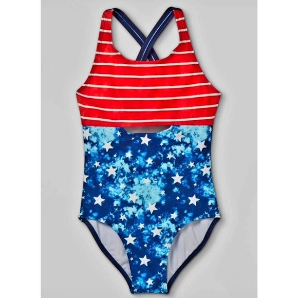 Cat & Jack Swim Nwt Cat And Jack Girls Swimsuit Poshmark